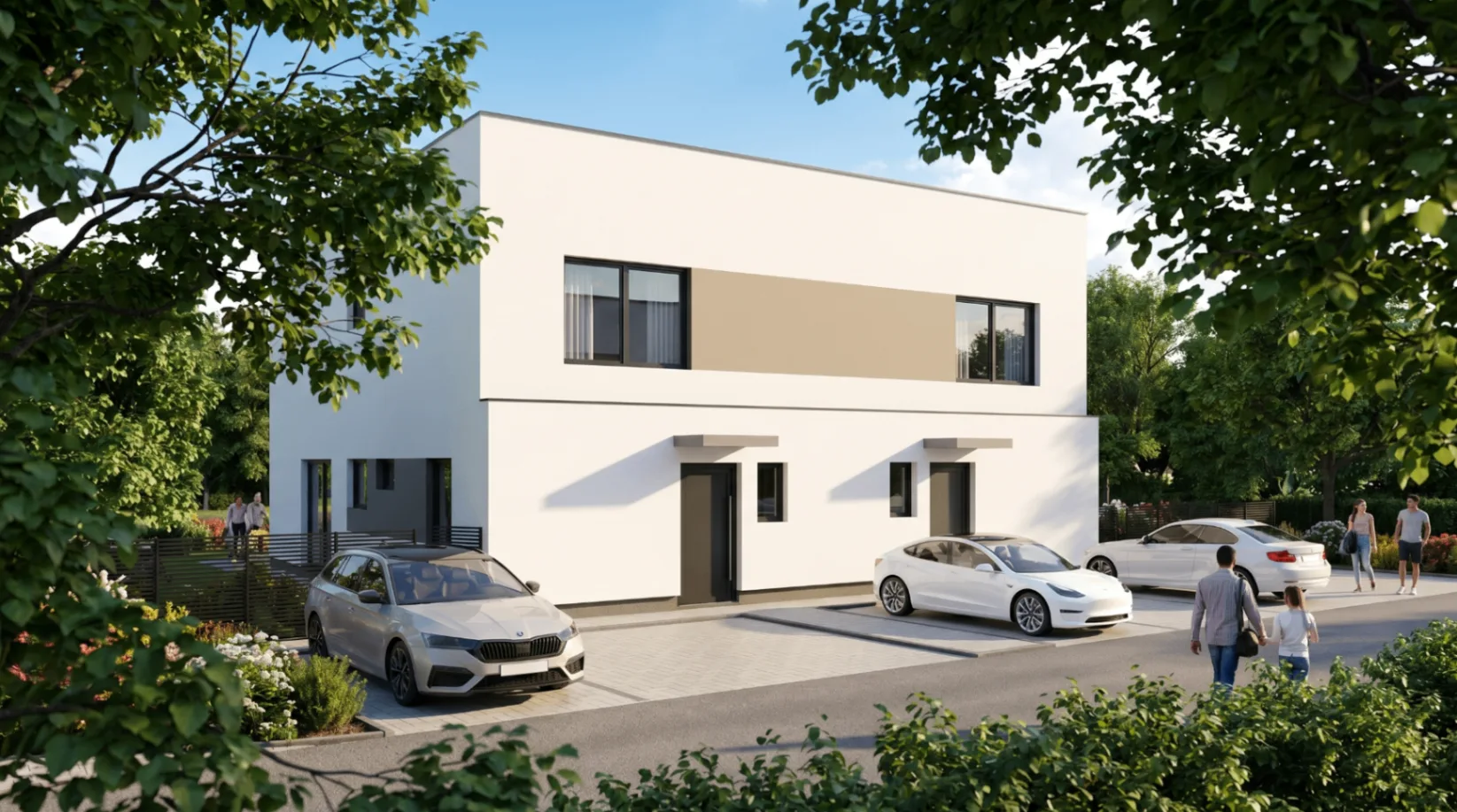 Exteriér projektu Bydlení Včelná